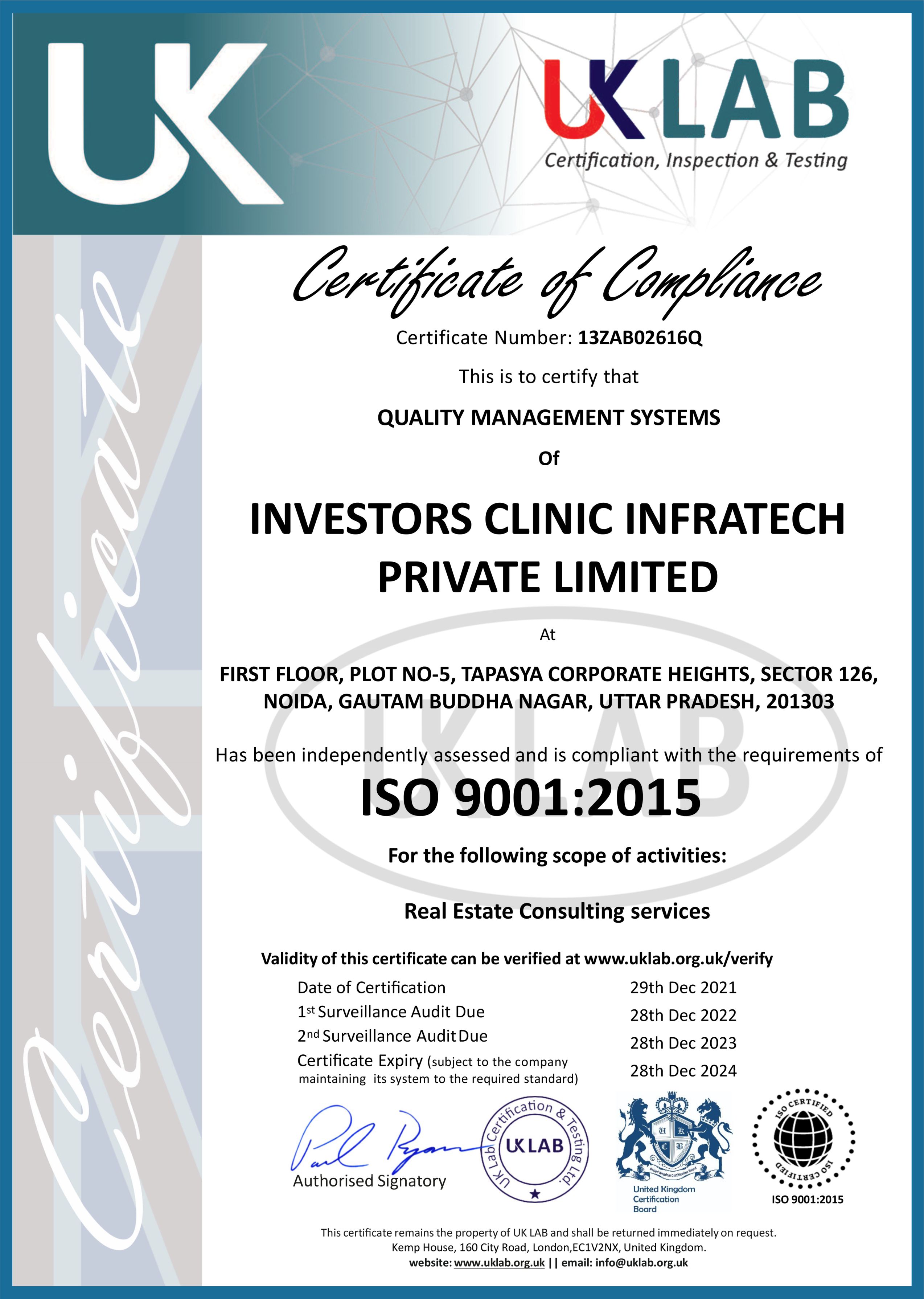 Certificate of Compliance