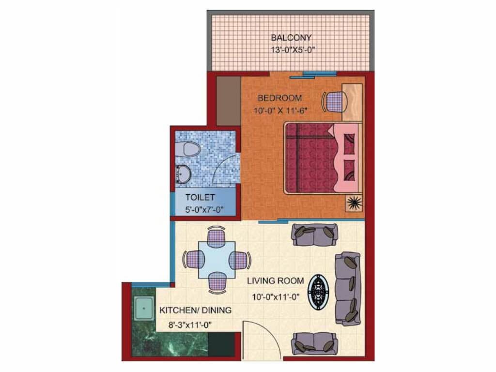 NCR Monarch Floor Plan