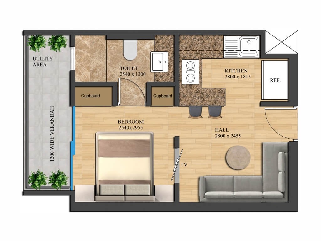 Nimbus The Palm Village Floor Plan