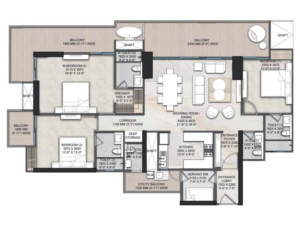 Greenbay The Monarque Floor Plan