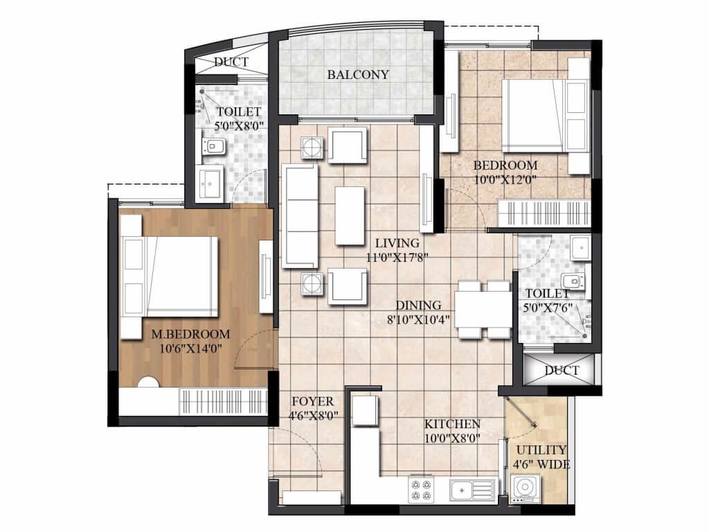 Signature Heights Floor Plan