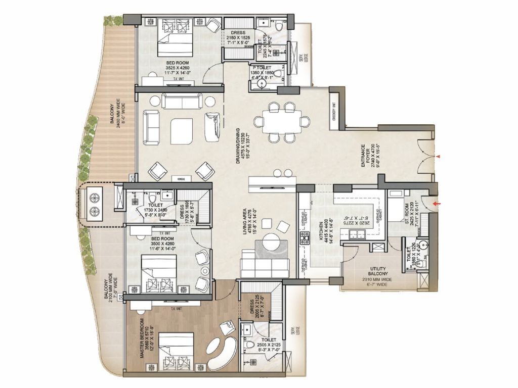 Ekanam by Great Value Floor Plan