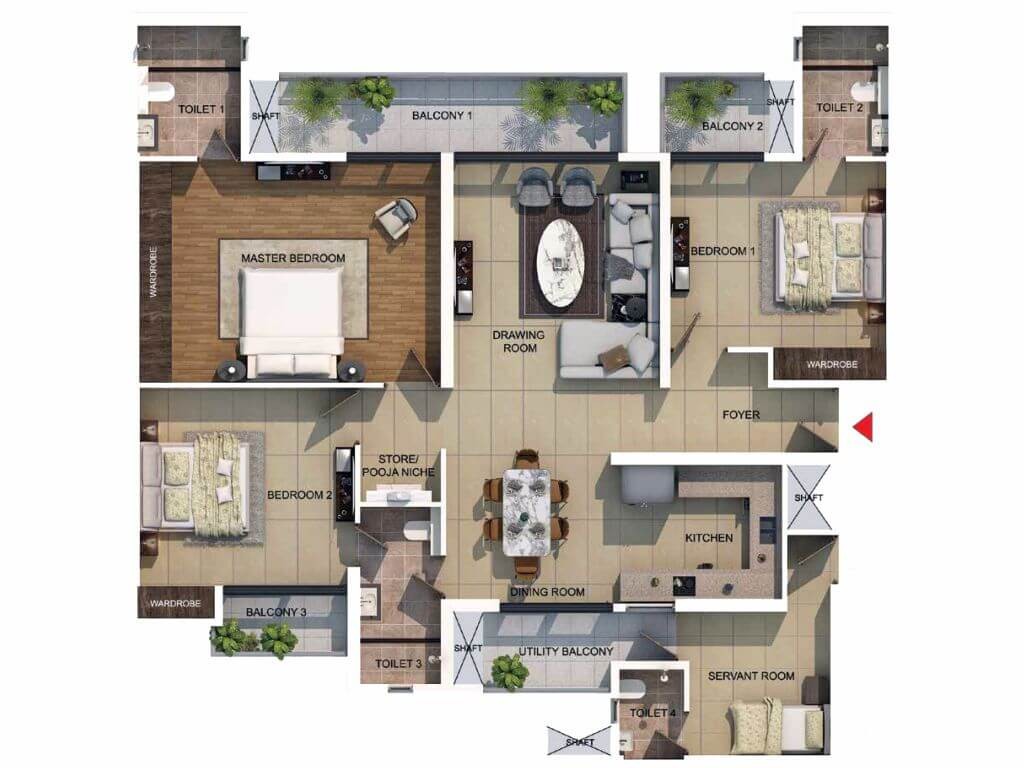 Aspire Leisure Park by Gaurs Floor Plan