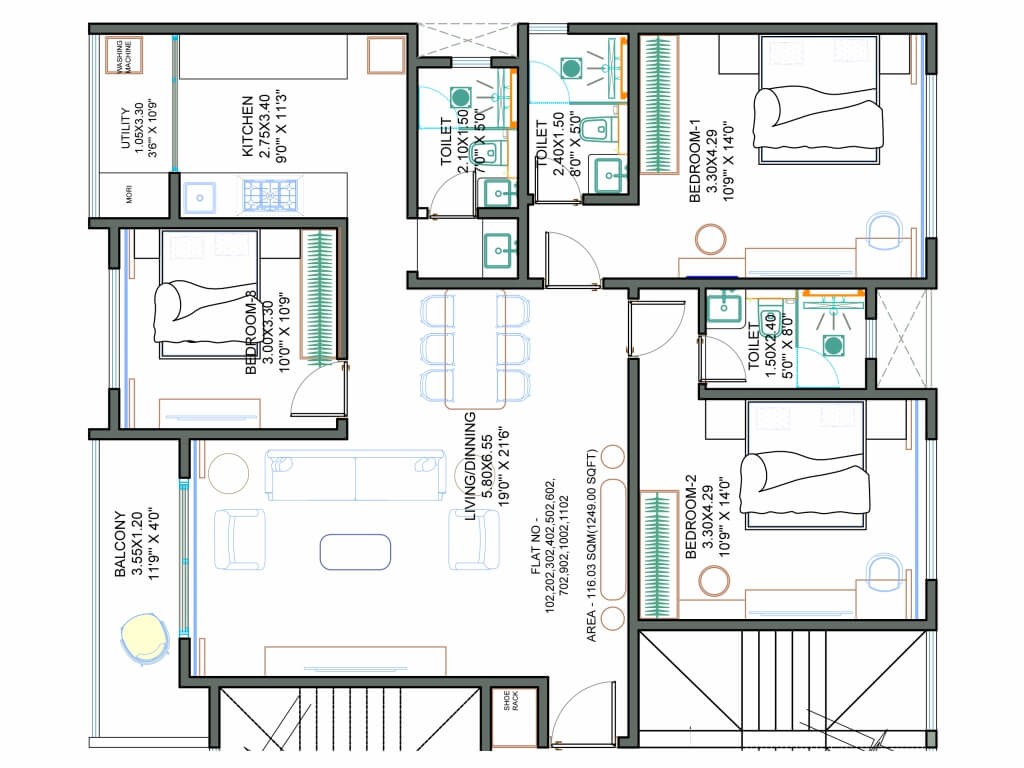 Balwadkar Marqis Floor Plan