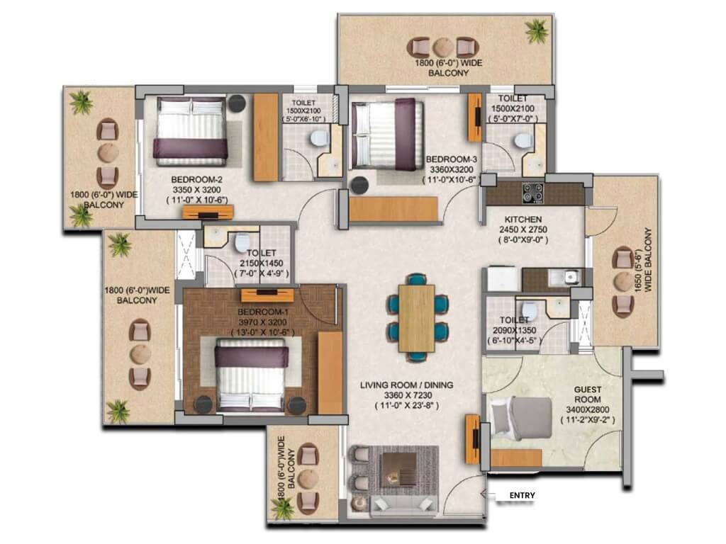 Subh Seggovias Floor Plan