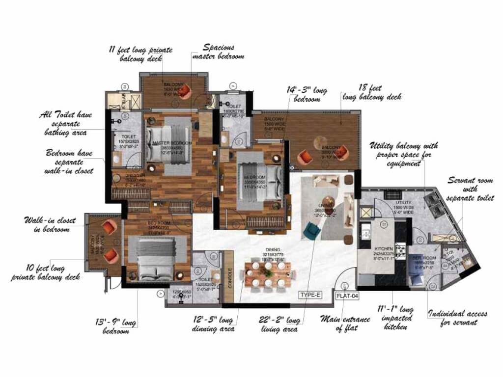 Nimbus The Arista Luxe Floor Plan