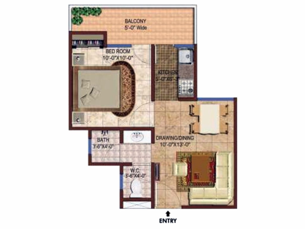 Rise Organic Homes  Floor Plan