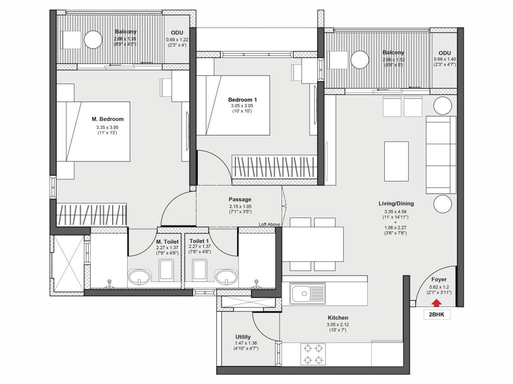 Godrej Serene Floor Plan